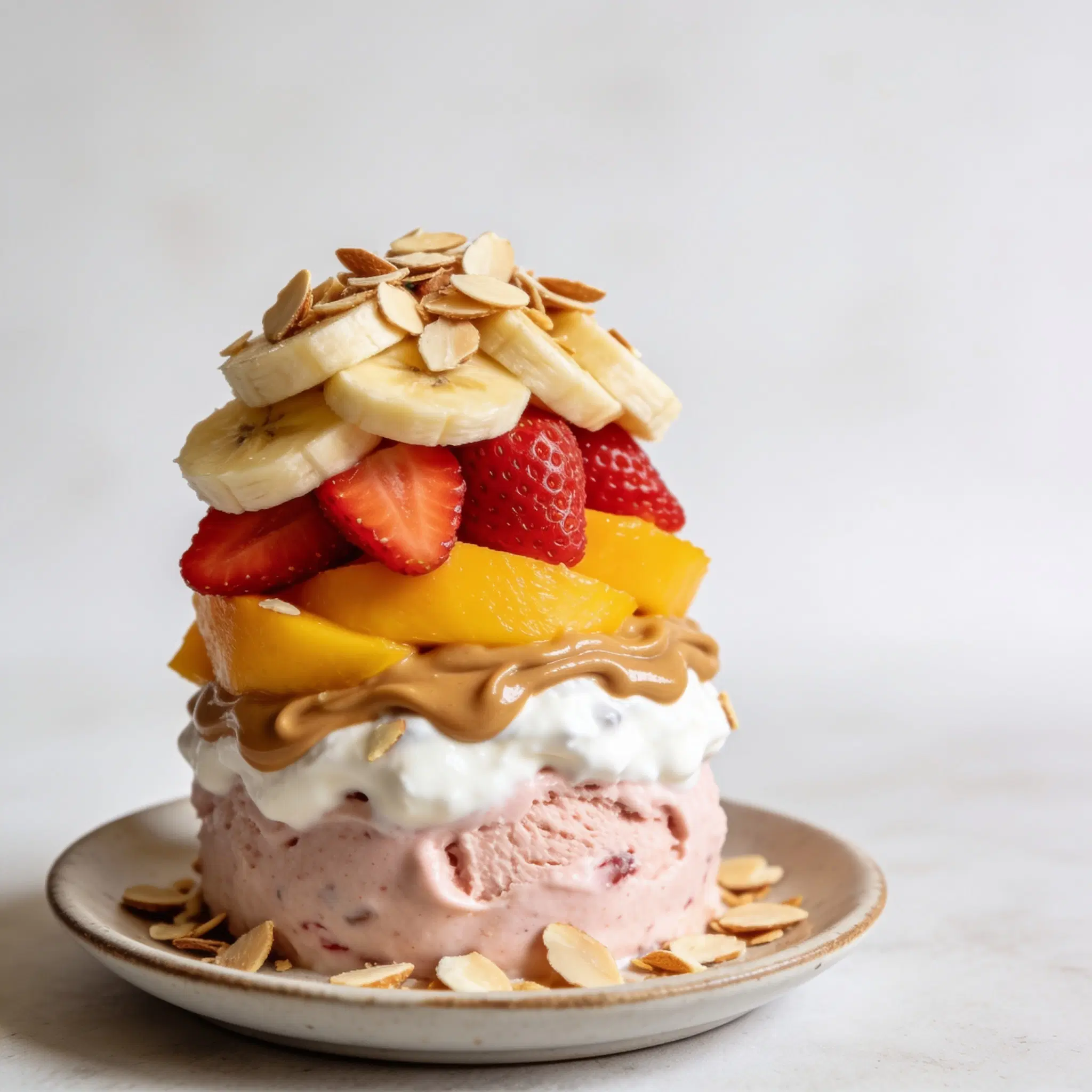 Nice cream bananowy z mrożonych owoców