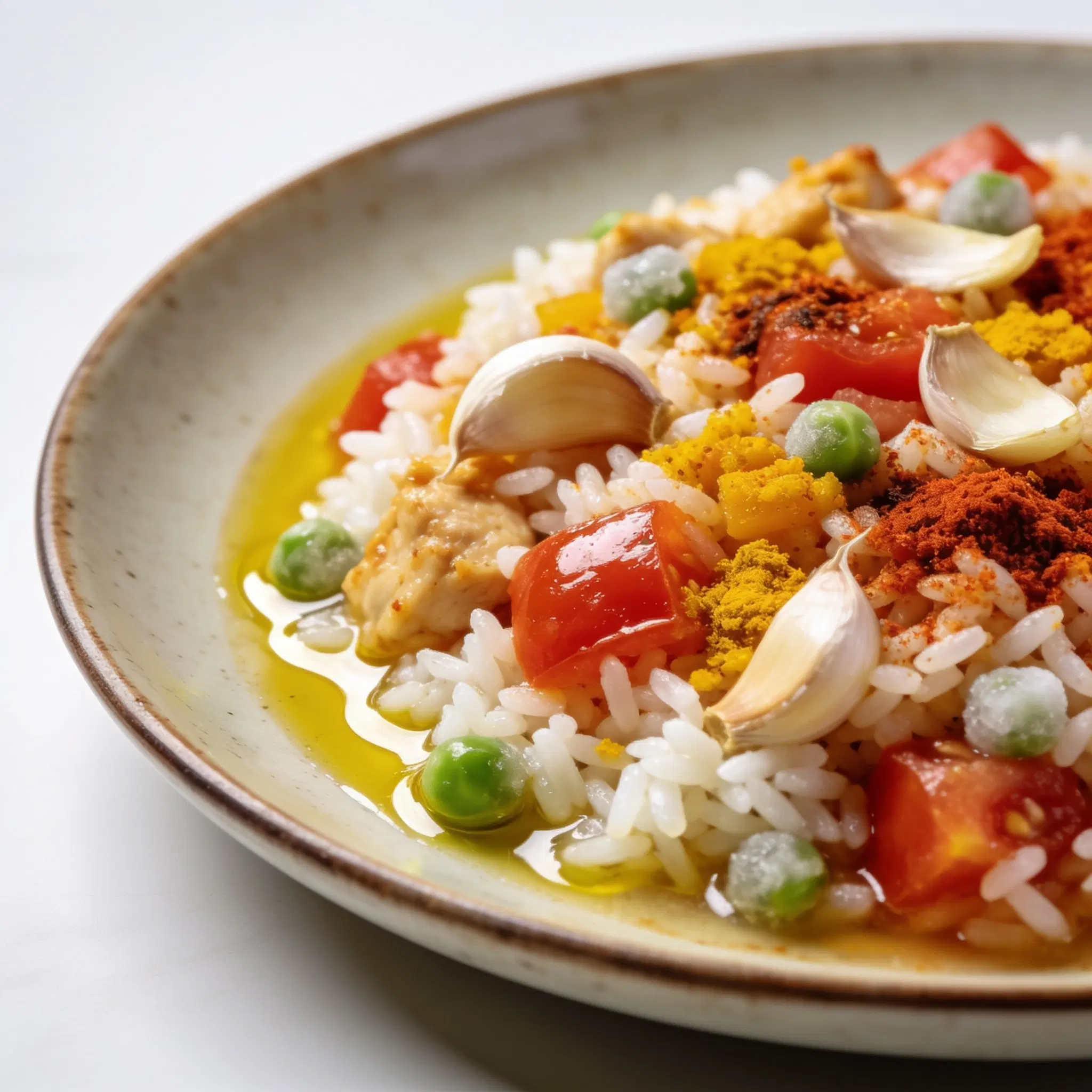 Paella z warzywami