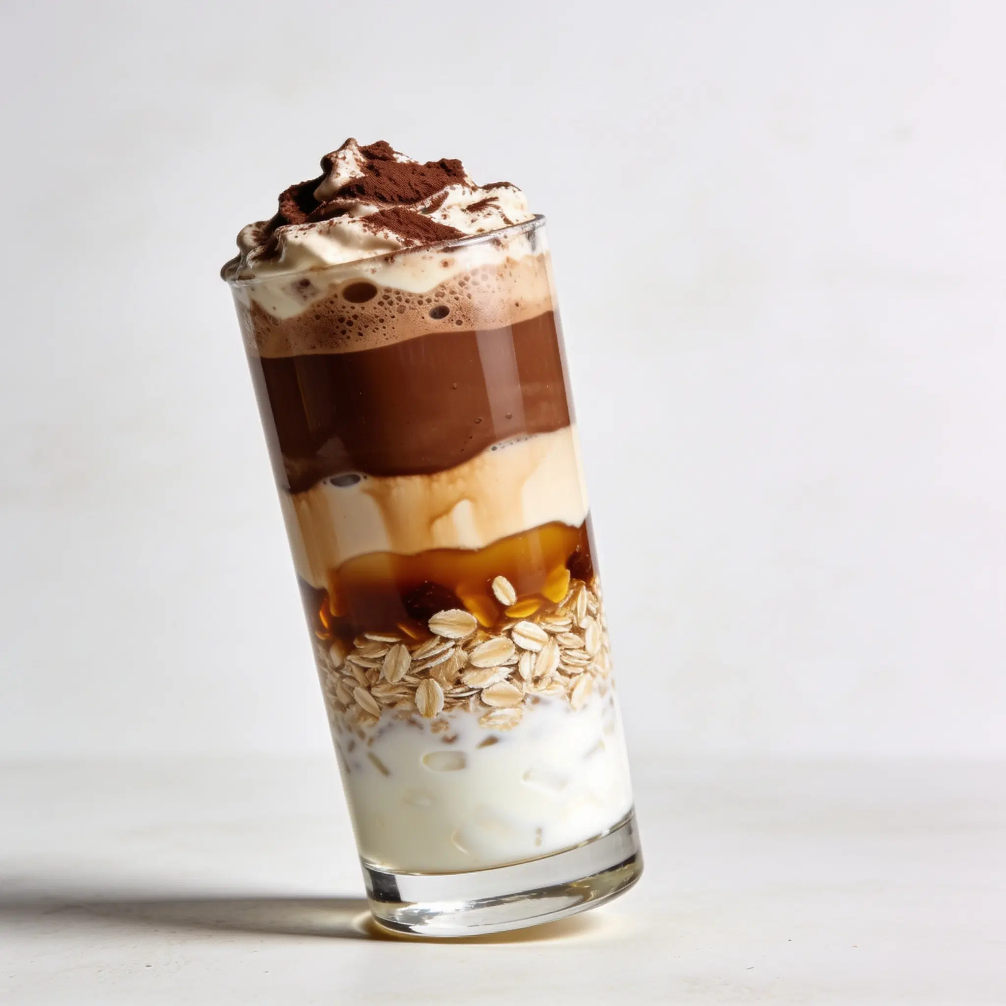 Mocha frappé na mleku owsianym